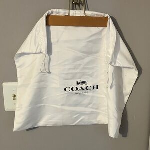 Coach White Storage Bag
